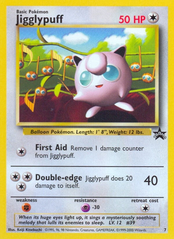 Image for Jigglypuff (07/53) (WoTC Promo) (PR) - Pokemon