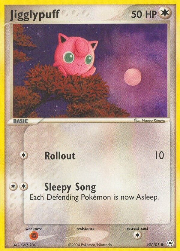 Image for Jigglypuff (63/101) (EX Hidden Legends) (HL) - Pokemon