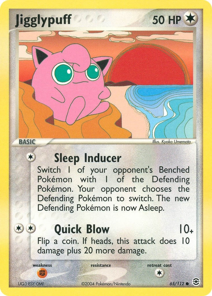 Image for Jigglypuff (65/112) (EX FireRed & LeafGreen) (RG) - Pokemon