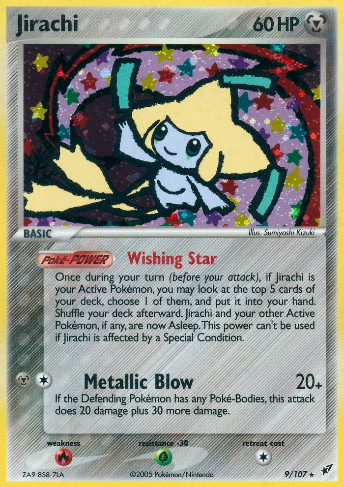 Image for Jirachi (9/107) (EX Deoxys) (DX) - Pokemon