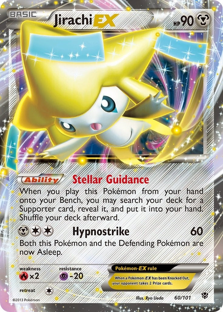 Image for Jirachi EX (60/101) (Plasma Blast) (PLB) - Pokemon