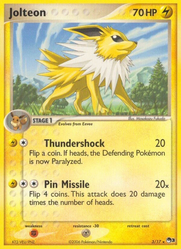 Image for Jolteon (003/017) (POP Series 3) (POP) - Pokemon