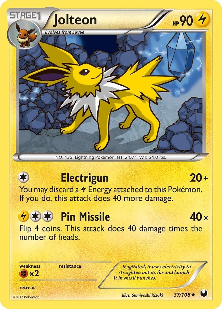 Image for Jolteon (37/108) (Dark Explorers) (DEX) - Pokemon