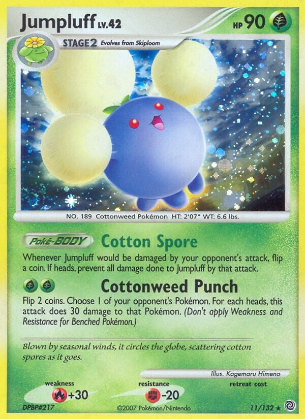 Image for Jumpluff (11/132) (Secret Wonders) (SW) - Pokemon