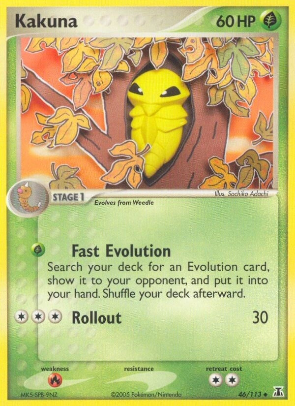Image for Kakuna (46/113) (EX Delta Species) (DS) - Pokemon