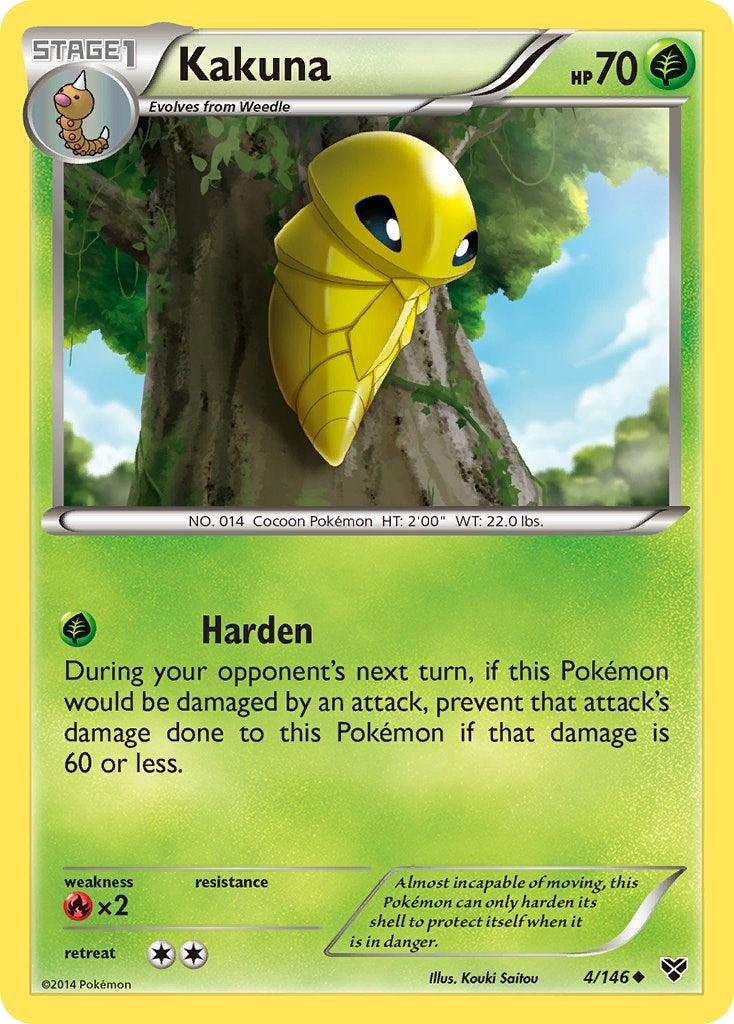 Image for Kakuna (4/146) (XY Base Set) (XY) - Pokemon