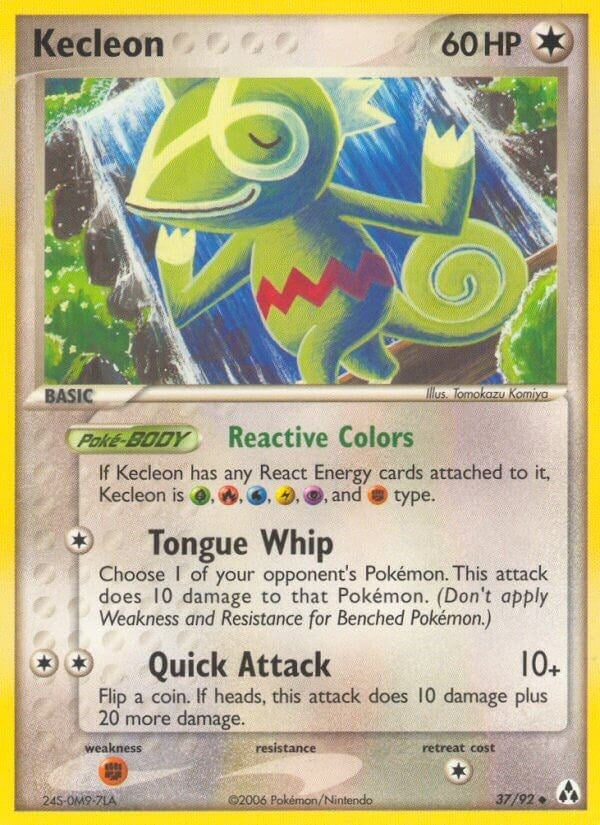 Image for Kecleon (37/92) (EX Legend Maker) (LM) - Pokemon