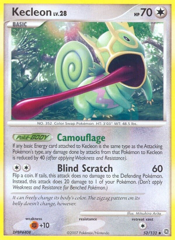 Image for Kecleon (52/132) (Secret Wonders) (SW) - Pokemon