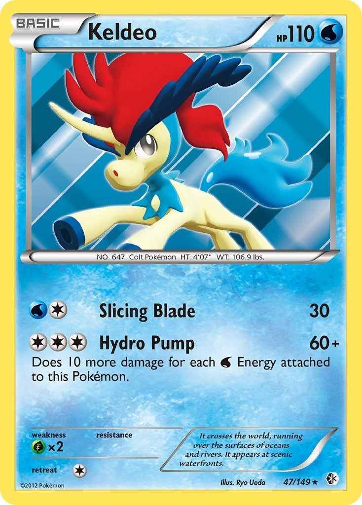 Image for Keldeo (47) (47/149) (Boundaries Crossed) (BCR) - Pokemon