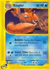 Image for Kingler (50) (050/165) (Expedition) (EX) - Pokemon