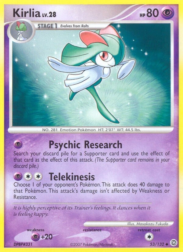 Image for Kirlia (53/132) (Secret Wonders) (SW) - Pokemon