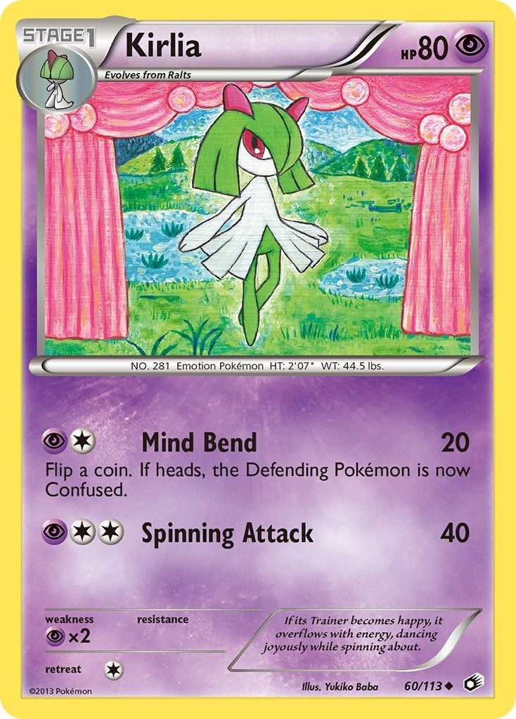 Image for Kirlia (60/113) (Legendary Treasures) (LTR) - Pokemon
