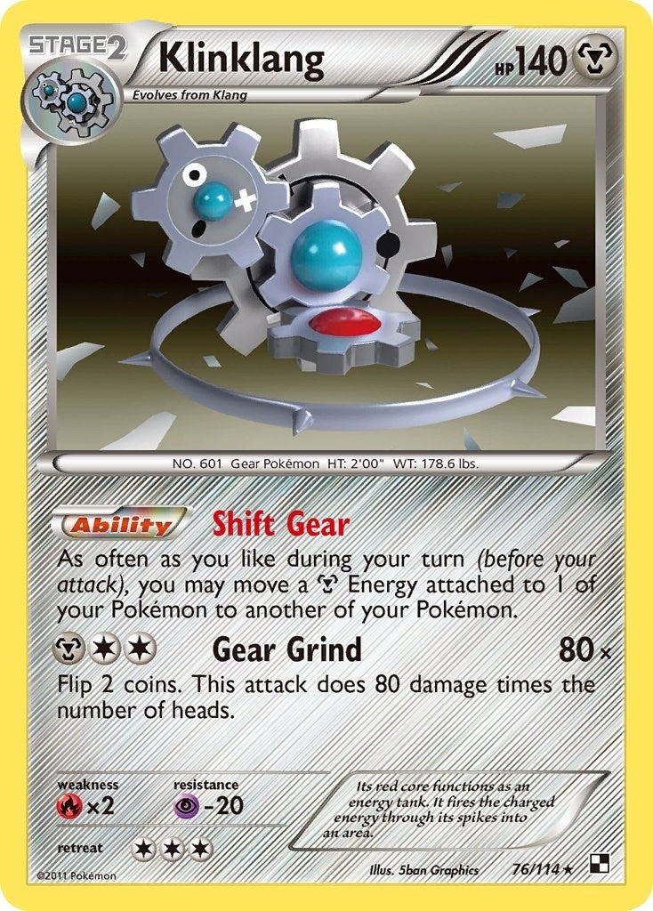 Image for Klinklang (76/114) (Black and White) (BLW) - Pokemon