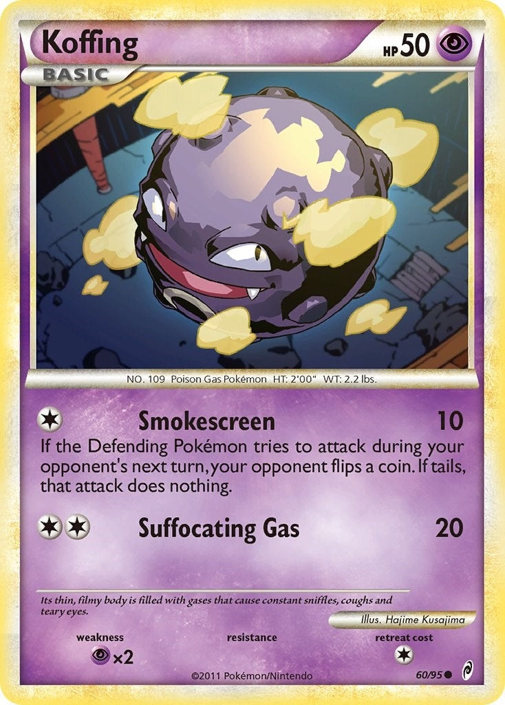Image for Koffing (60/95) (Call of Legends) (CL) - Pokemon