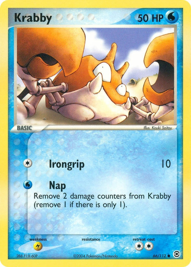 Image for Krabby (66/112) (EX FireRed & LeafGreen) (RG) - Pokemon