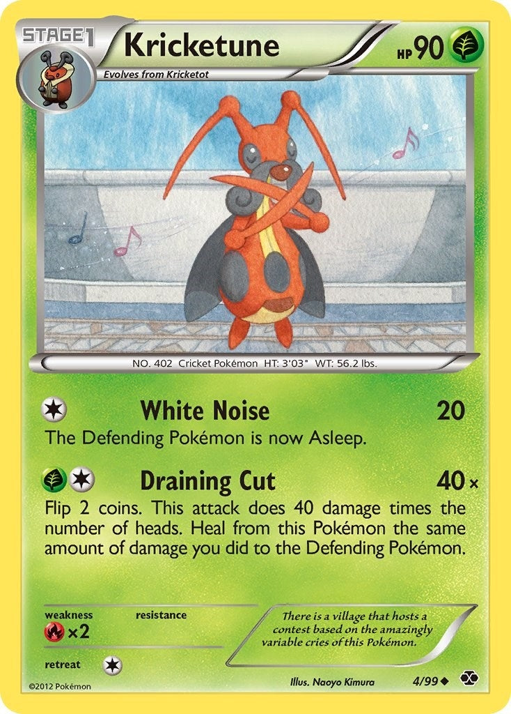 Image for Kricketune (4/99) (Next Destinies) (NXD) - Pokemon