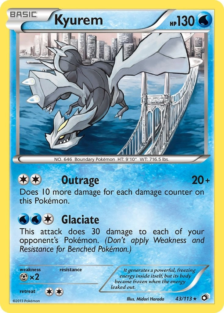 Image for Kyurem (43/113) (Legendary Treasures) (LTR) - Pokemon