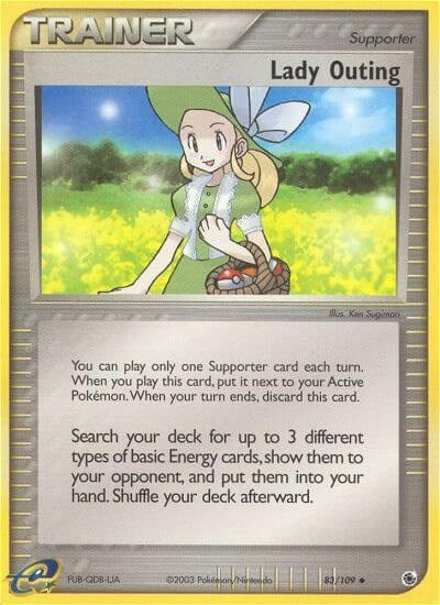 Image for Lady Outing (83/109) (EX Ruby and Sapphire) (RS) - Pokemon