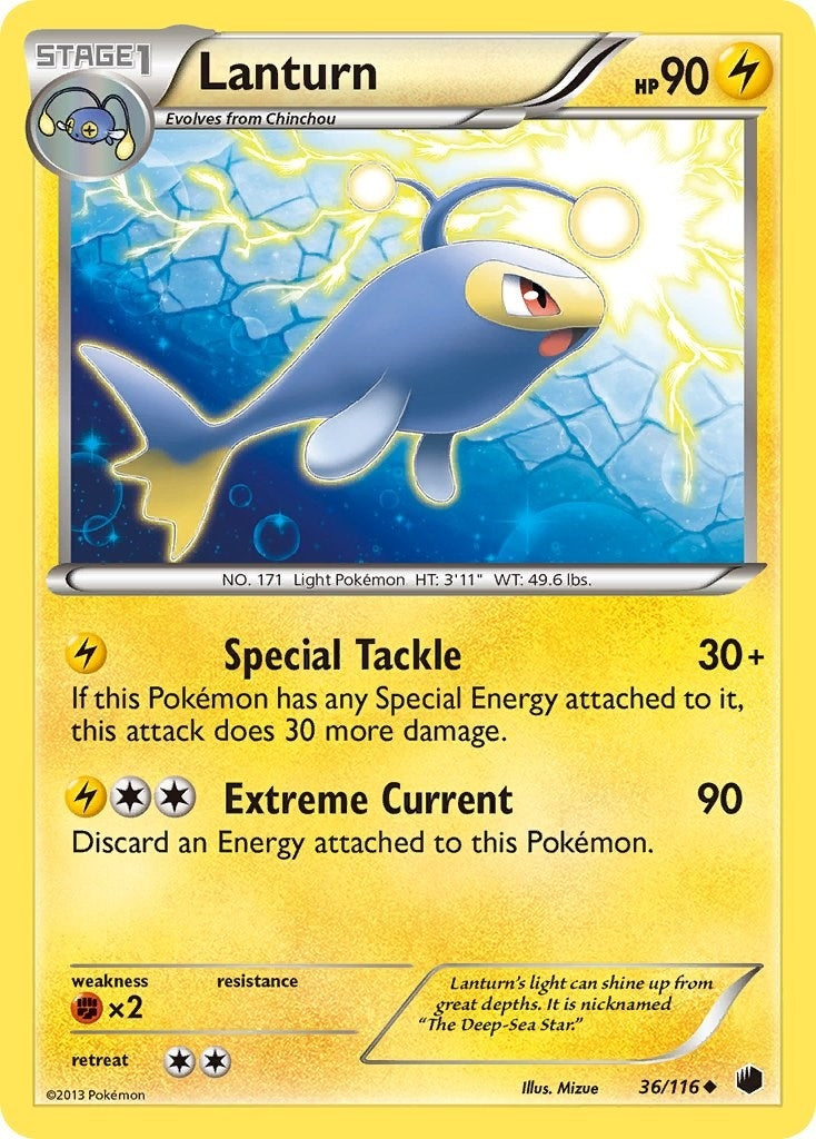 Image for Lanturn (36/116) (Plasma Freeze) (PLF) - Pokemon