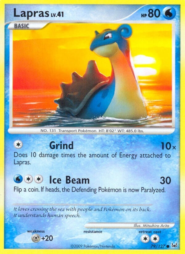 Image for Lapras (79/127) (Platinum) (PL) - Pokemon