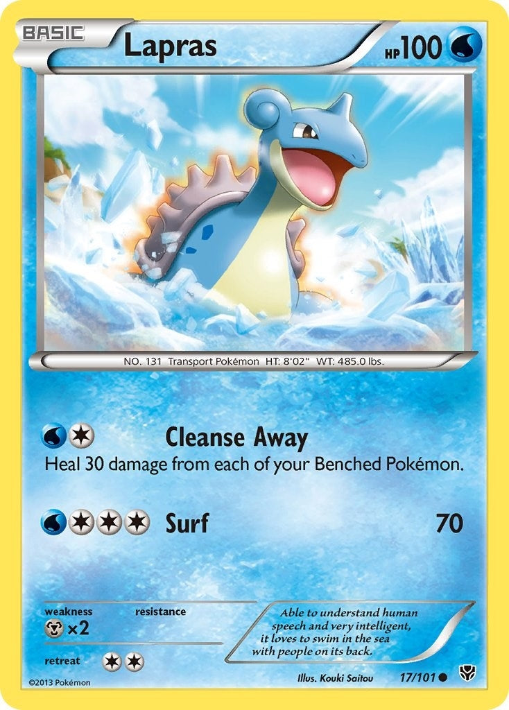 Image for Lapras (17/101) (Plasma Blast) (PLB) - Pokemon
