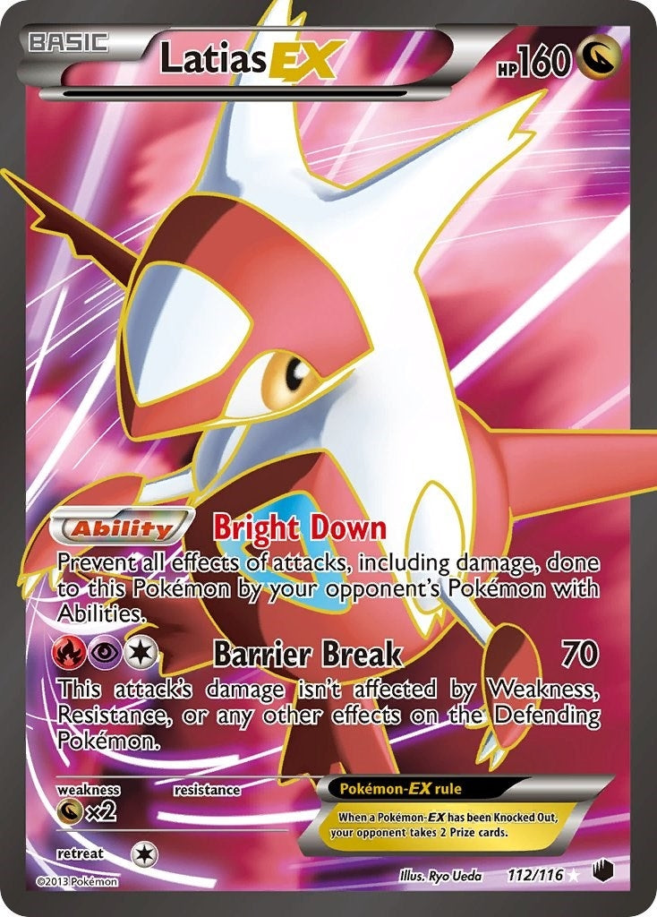 Image for Latias EX (112 Full Art) (112/116) (Plasma Freeze) (PLF) - Pokemon