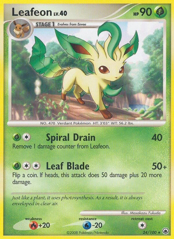 Image for Leafeon (24) (24/100) (Majestic Dawn) (MD) - Pokemon