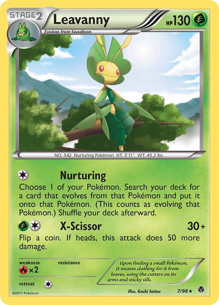 Image for Leavanny (7) (7/98) (Emerging Powers) (EPO) - Pokemon