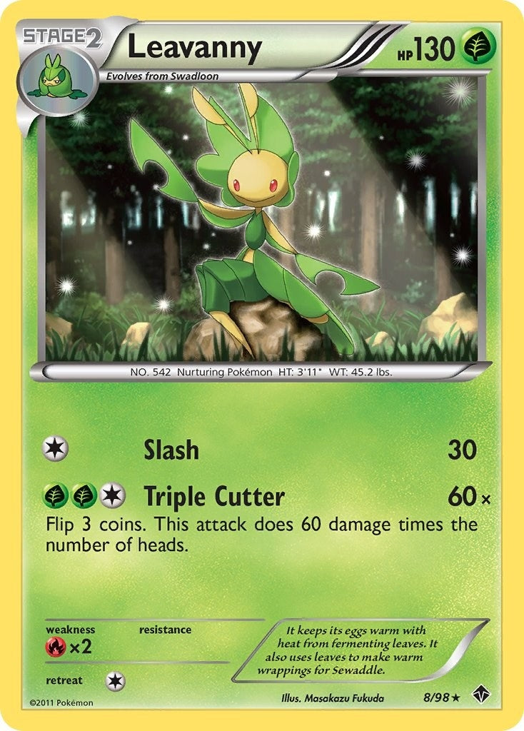 Image for Leavanny (8) (8/98) (Emerging Powers) (EPO) - Pokemon
