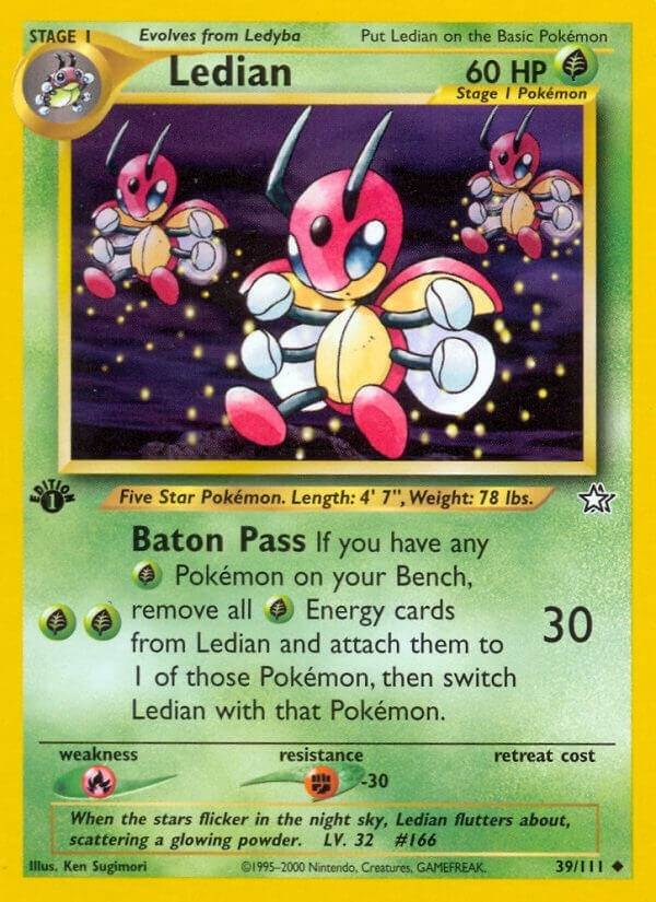 Image for Ledian (039/111) (Neo Genesis) (N1) - Pokemon