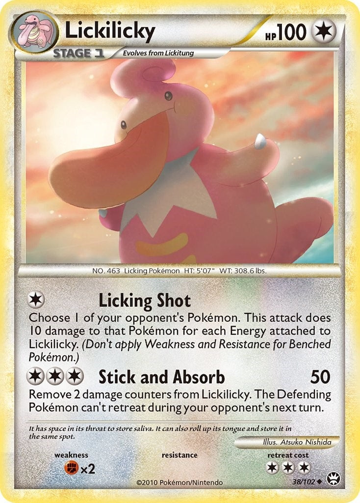 Image for Lickilicky (38/102) (Triumphant) (TM) - Pokemon