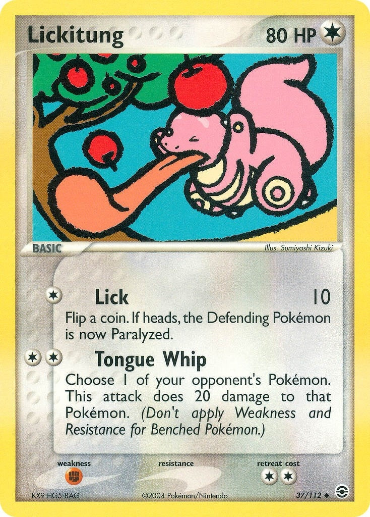Image for Lickitung (37/112) (EX FireRed & LeafGreen) (RG) - Pokemon