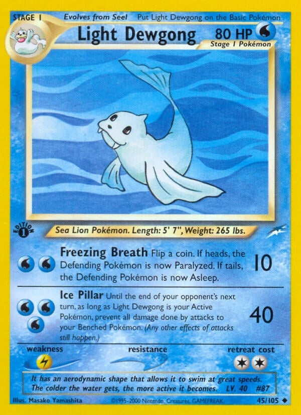 Image for Light Dewgong (045/105) (Neo Destiny) (N4) - Pokemon