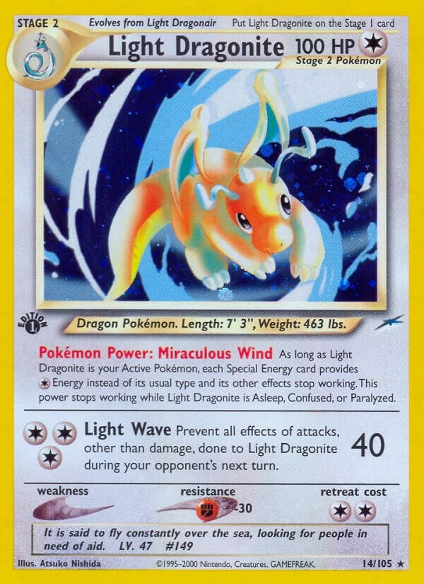 Image for Light Dragonite (014/105) (Neo Destiny) (N4) - Pokemon