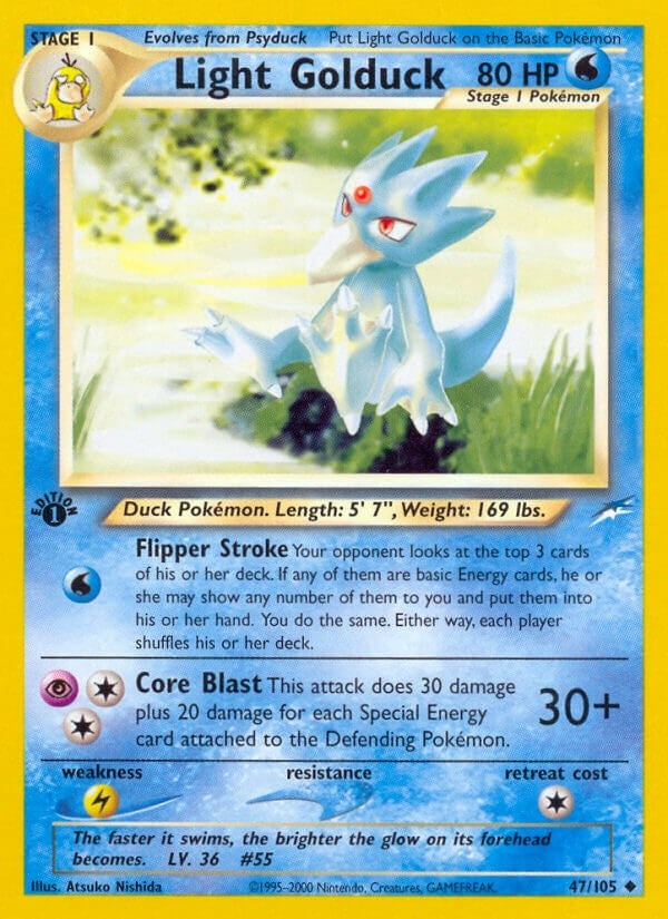 Image for Light Golduck (047/105) (Neo Destiny) (N4) - Pokemon