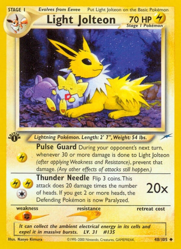 Image for Light Jolteon (048/105) (Neo Destiny) (N4) - Pokemon