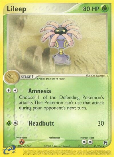 Image for Lileep (43/100) (EX Sandstorm) (SS) - Pokemon