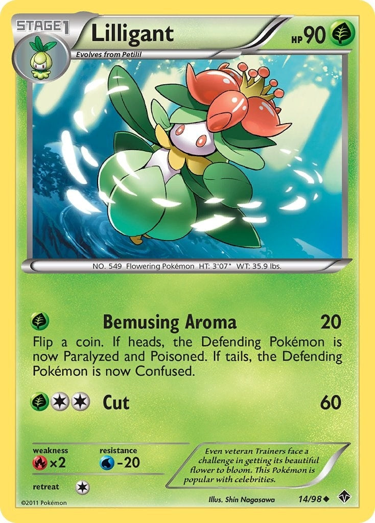 Image for Lilligant (14/98) (Emerging Powers) (EPO) - Pokemon