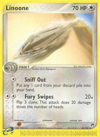 Image for Linoone (44/100) (EX Sandstorm) (SS) - Pokemon