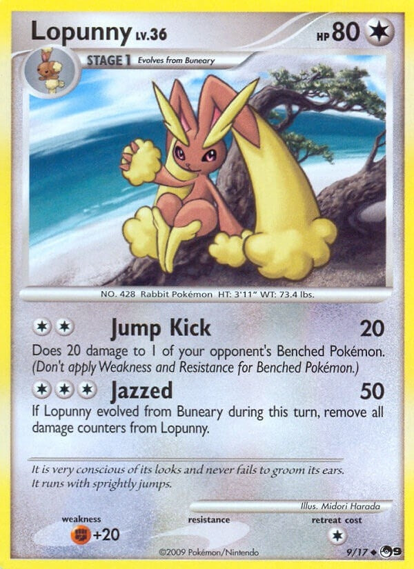 Image for Lopunny (009/017) (POP Series 9) (POP) - Pokemon