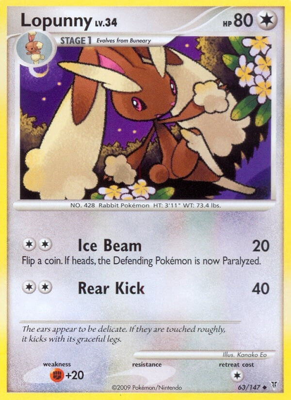 Image for Lopunny (63) (Supreme Victors) (SV) - Pokemon