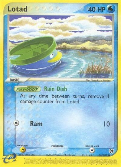 Image for Lotad (66/100) (EX Sandstorm) (SS) - Pokemon