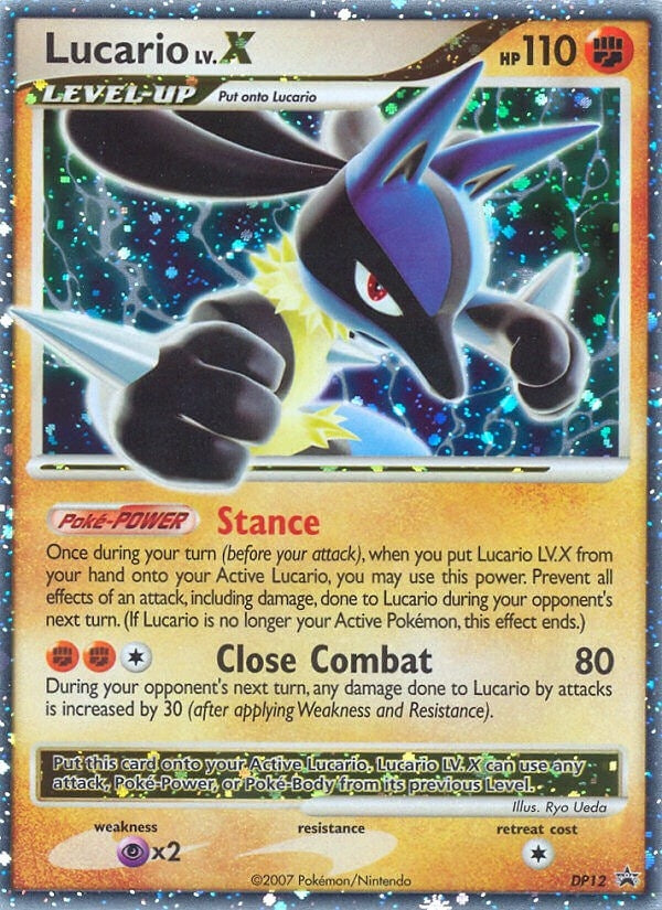 Image for Lucario LV.X - DP12 (DP12) (Diamond and Pearl Promos) (PR) - Pokemon