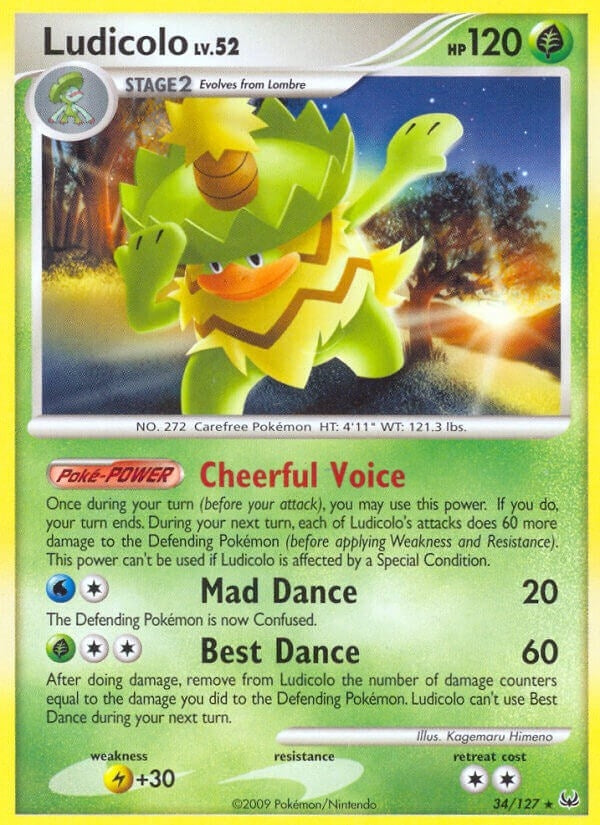 Image for Ludicolo (34/127) (Platinum) (PL) - Pokemon