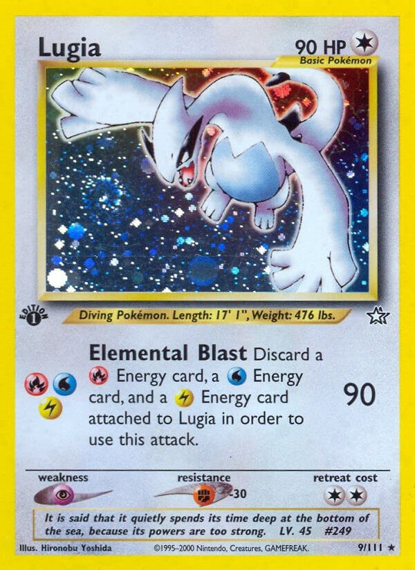 Image for Lugia (009/111) (Neo Genesis) (N1) - Pokemon