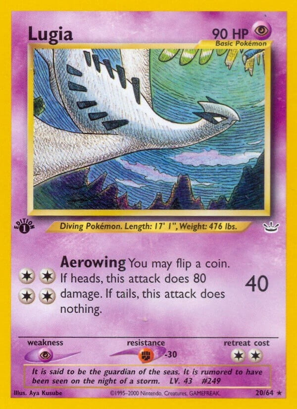 Image for Lugia (20/64) (Neo Revelation) (N3) - Pokemon