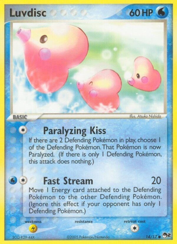 Image for Luvdisc (014/017) (POP Series 2) (POP) - Pokemon