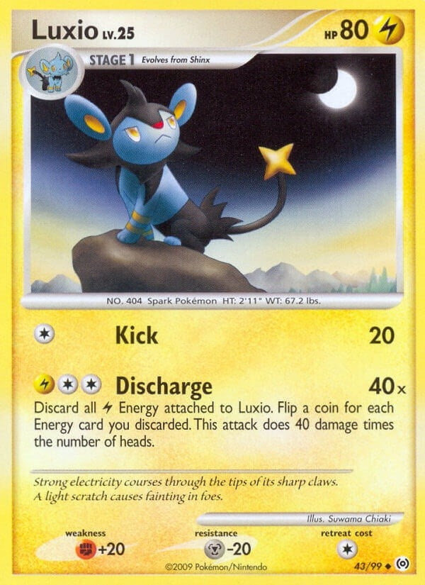 Image for Luxio (43/99) (Arceus) (AR) - Pokemon