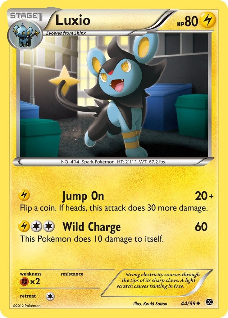 Image for Luxio (44) (44/99) (Next Destinies) (NXD) - Pokemon