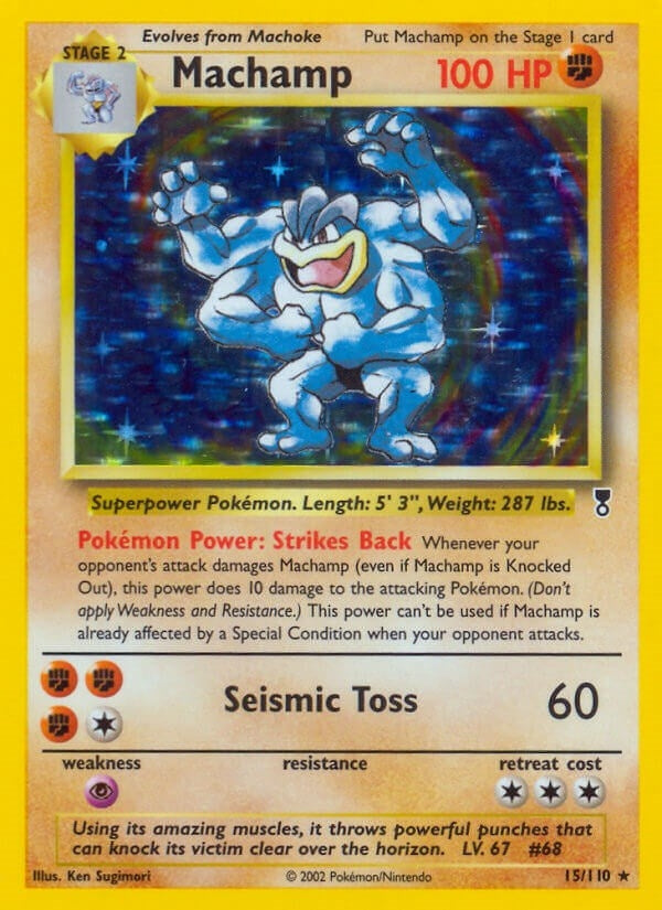 Image for Machamp (015/110) (Legendary Collection) (LC) - Pokemon